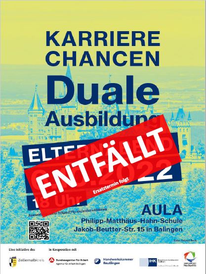 Plakat Karrierechancen duale Ausbildung 6.10.2022