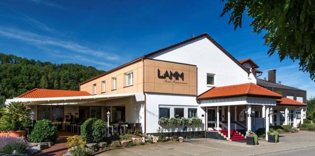 Außenansicht Hotel Restaurant Lamm, Hechingen-Stein